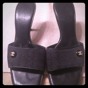 CHANEL Open-Toed Heels